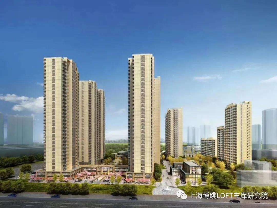 天津采用了LOFT车库武汉当代集团春风十里项目现已结构封顶！